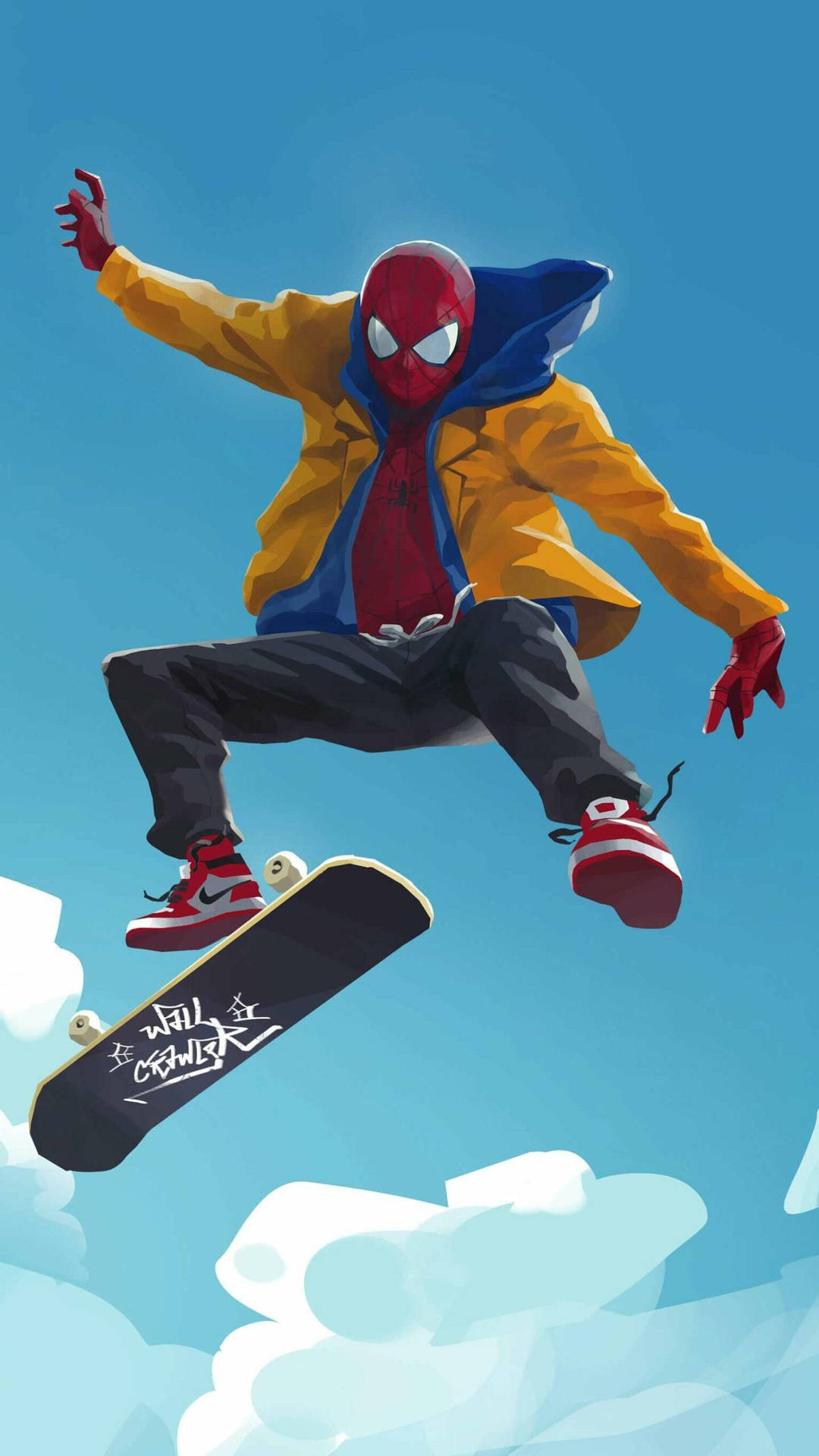 Aesthetic Spider Man Skater Boy