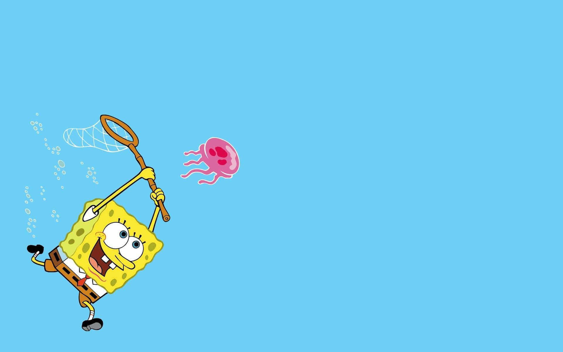 Get lost in the vibrant colors and relaxing vibes of Aesthetic Spongebob