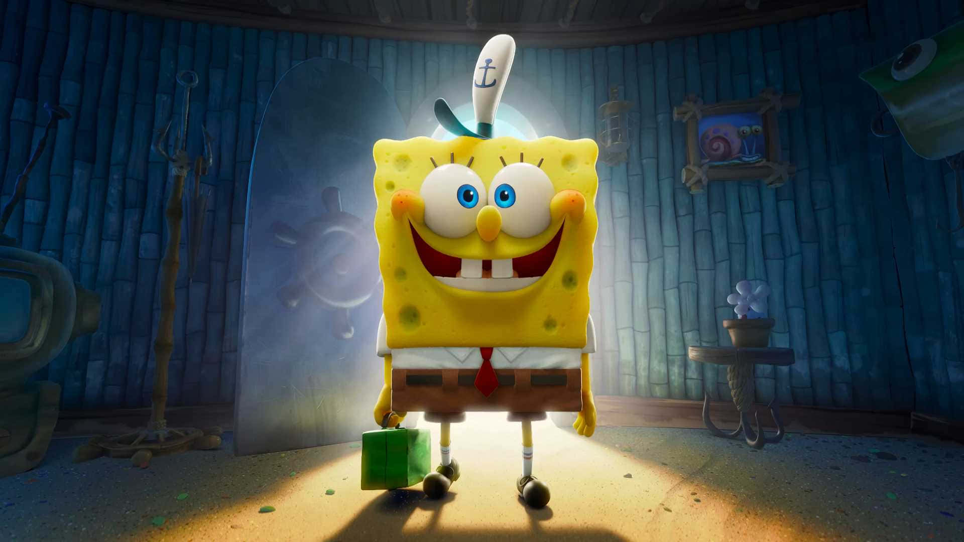 Spongebobsquarepants Il Film Sfondo