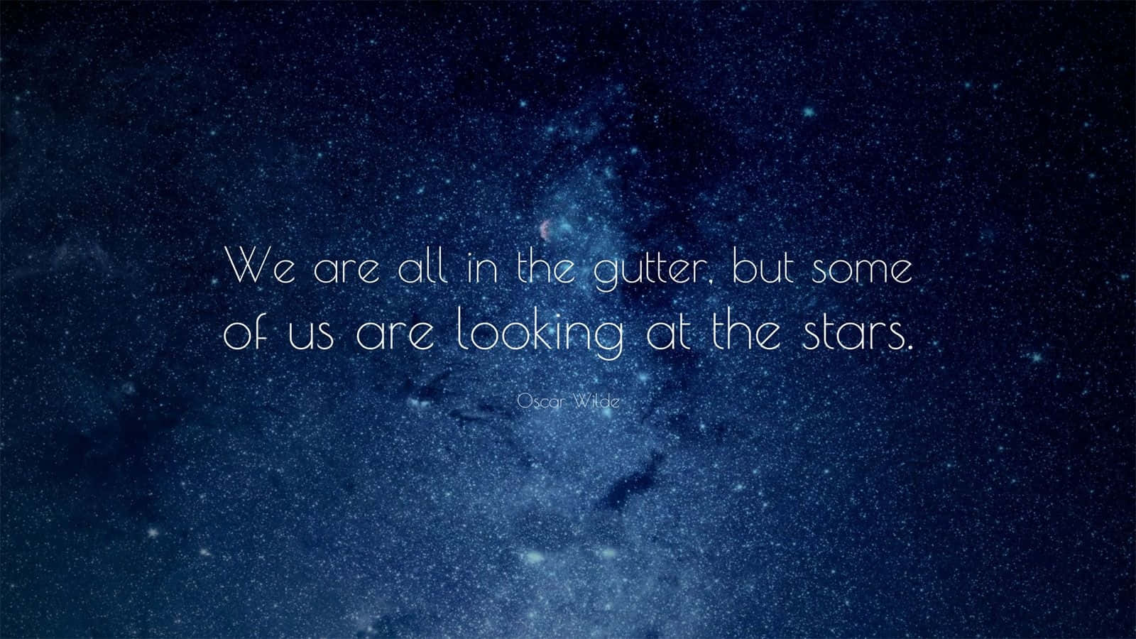 Aesthetic Inspirational Star Quote Laptop Wallpaper