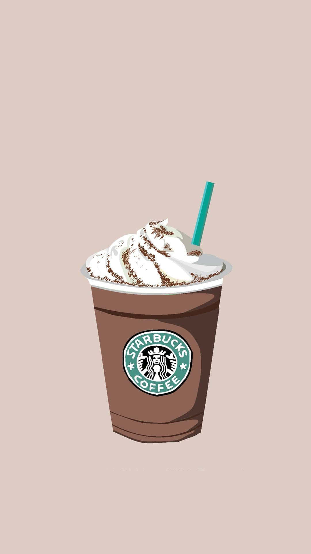 Estetiskttilltalande Starbucks-upplevelse. Wallpaper