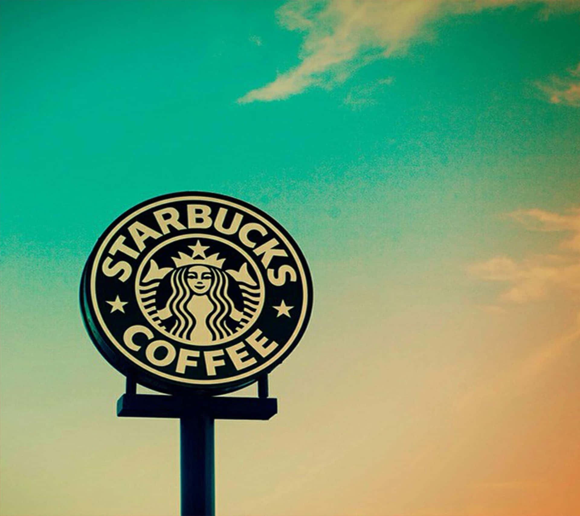 Indulgér i den æstetiske Starbucks oplevelse Wallpaper