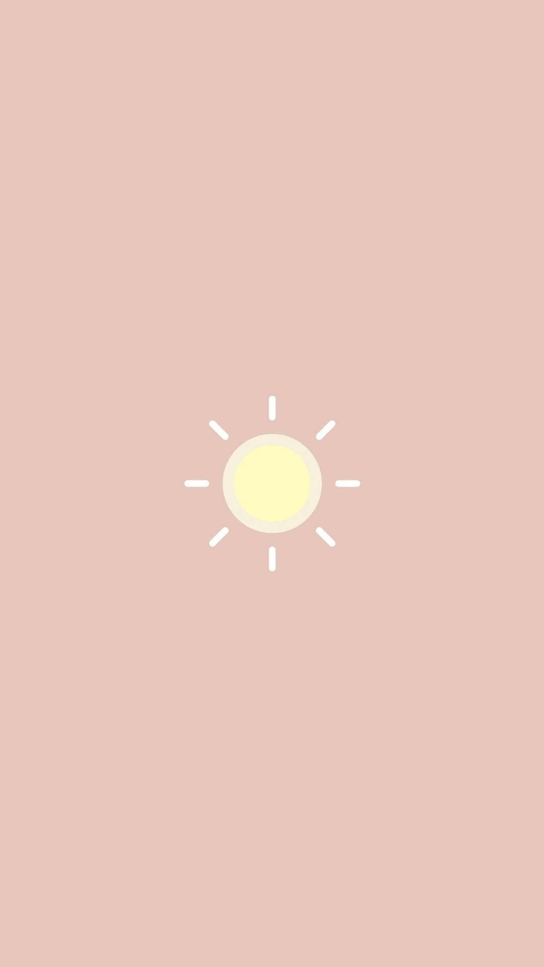 Download Aesthetic Sun Cute IPhone Wallpaper | Wallpapers.com