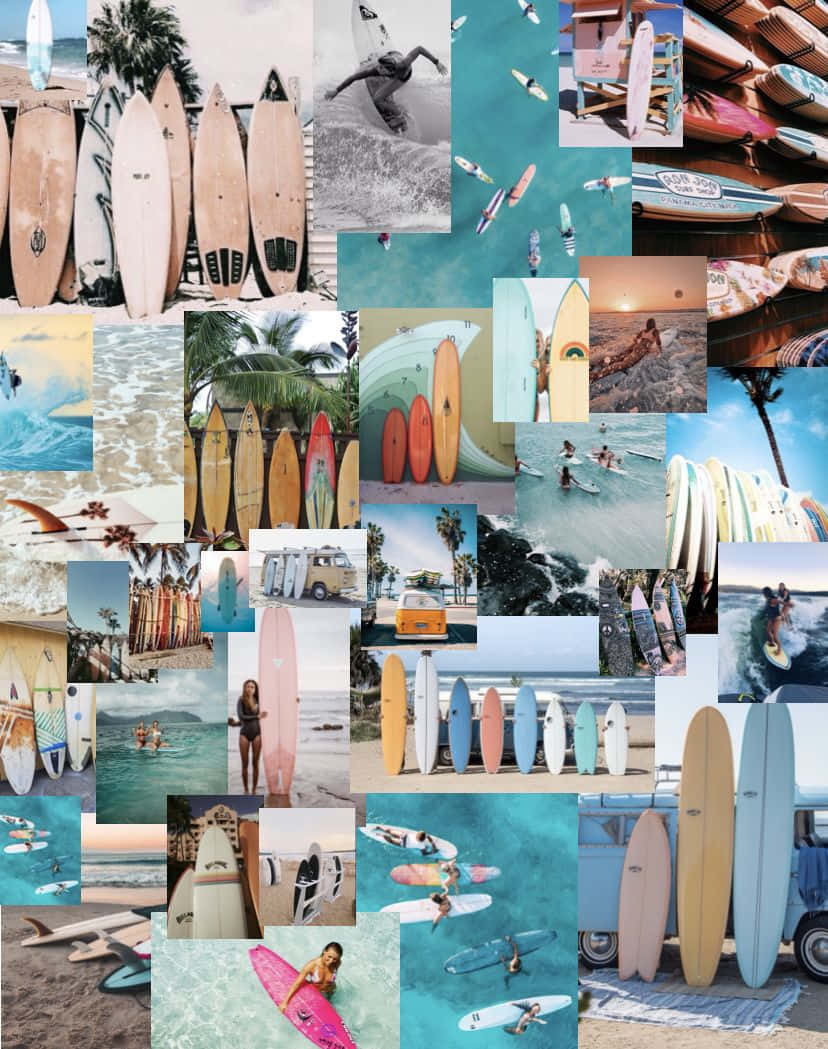 Surfbræt 828 X 1049 Wallpaper