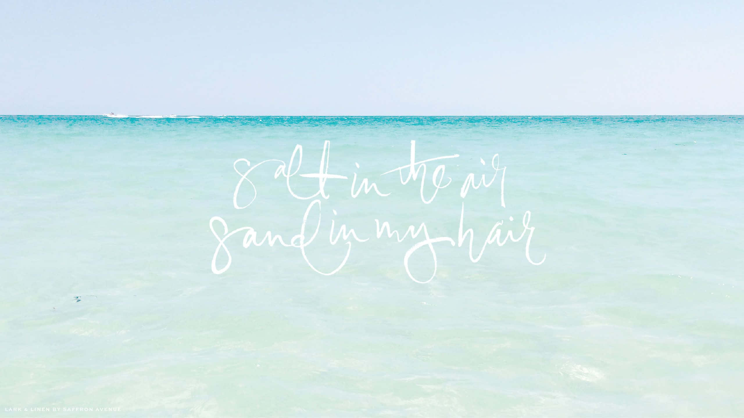A Beach With A Quote On It That Says,'let Me In My Sand' Wallpaper