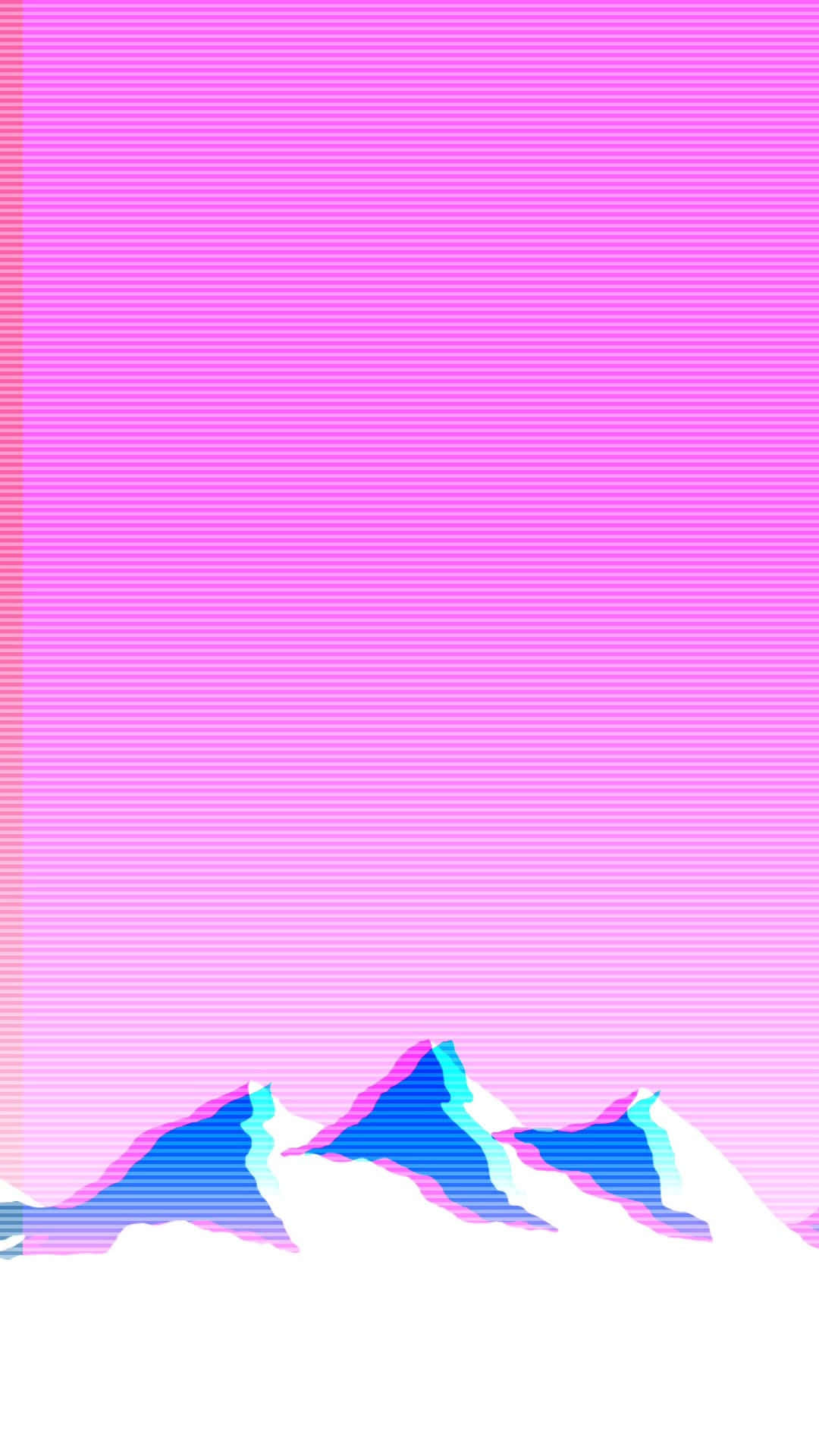 “Welcome to the Aesthetic Vaporwave.” Wallpaper
