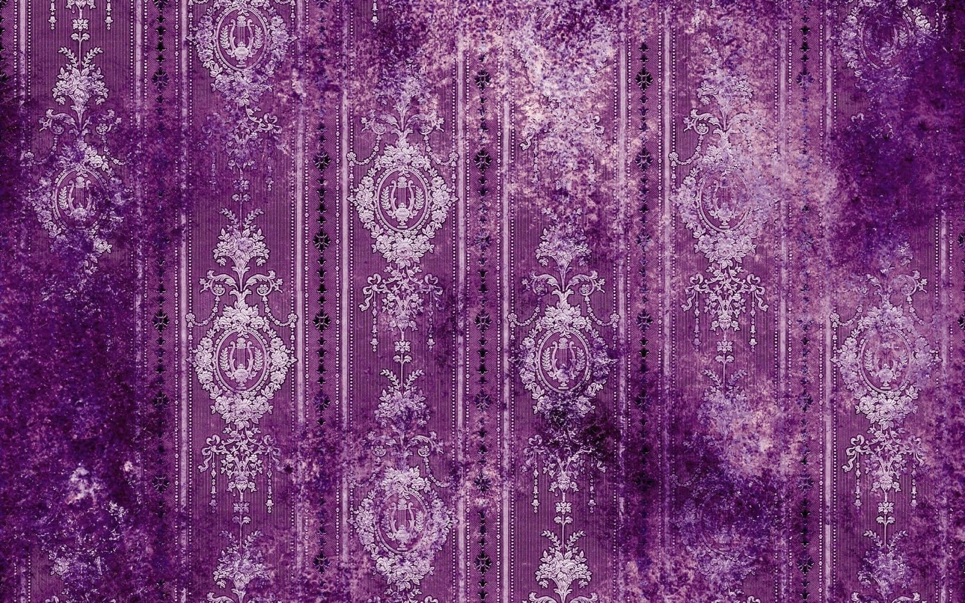 Aesthetic Vintage Purple. Wallpaper