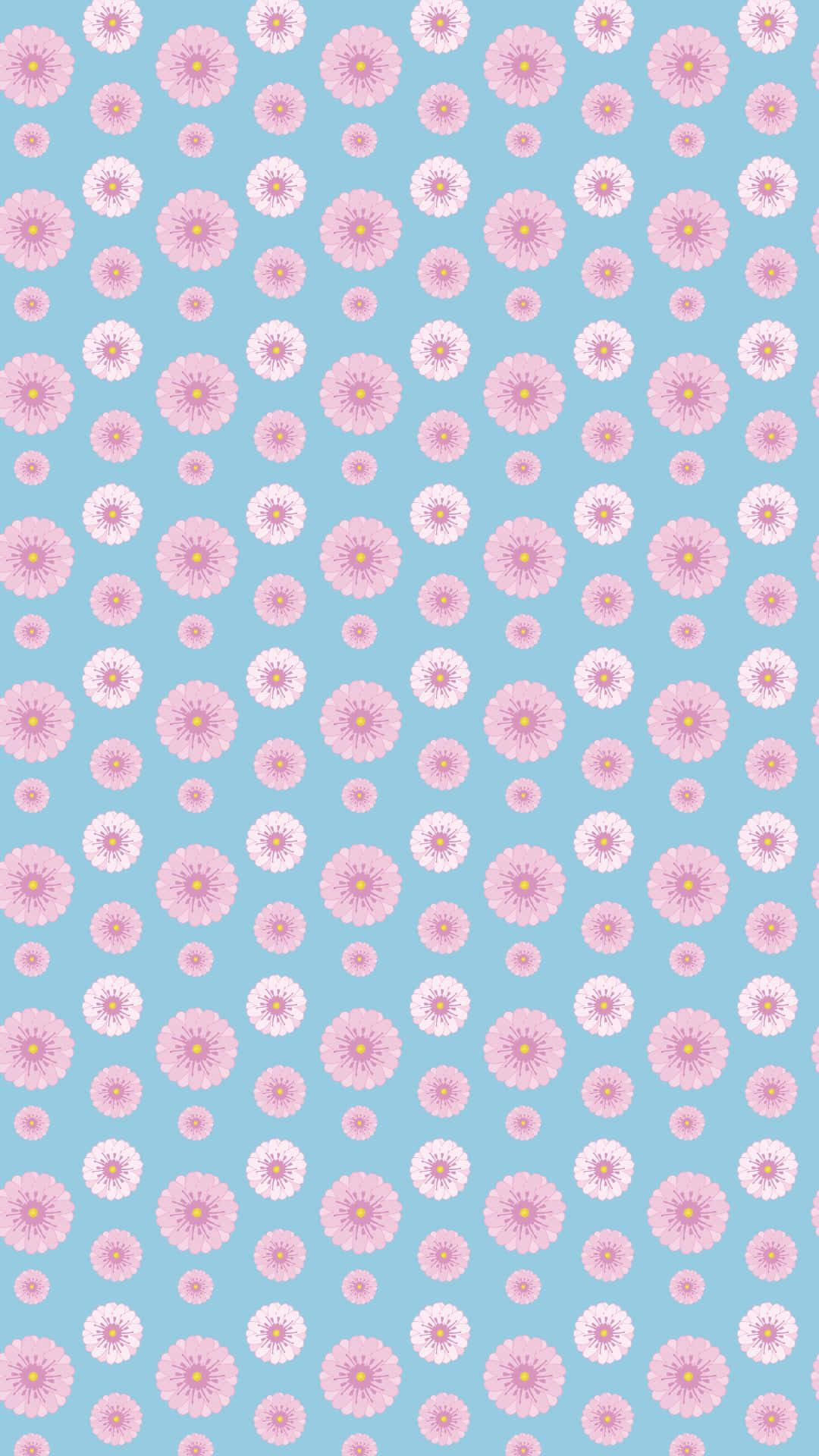 Aesthetic Vsco Flowers Pattern Background