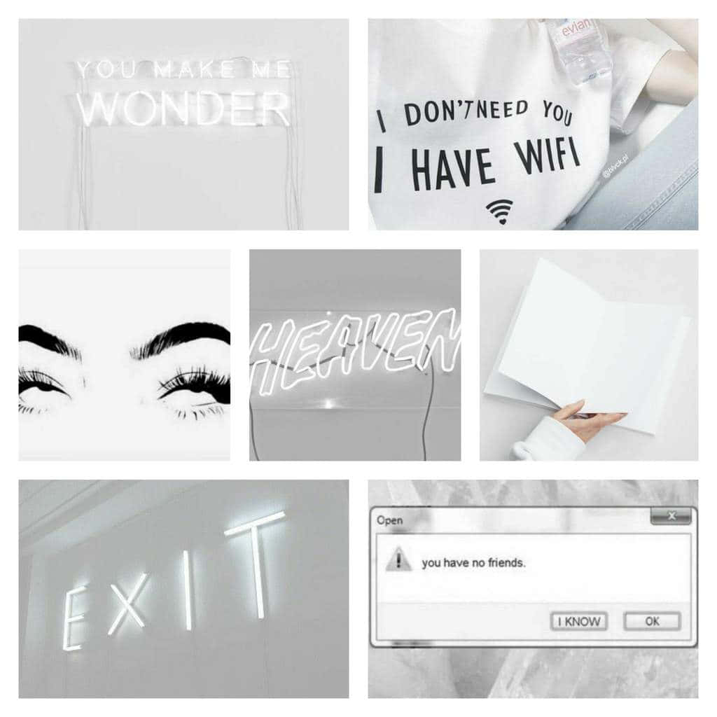 Simple Aesthetic Design With White Color