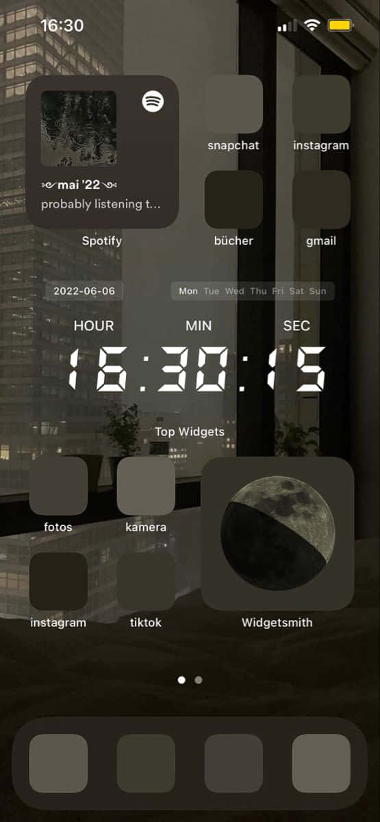 Night Neon Clock Wallpaper - Neon Clock Widget - Live - code.market