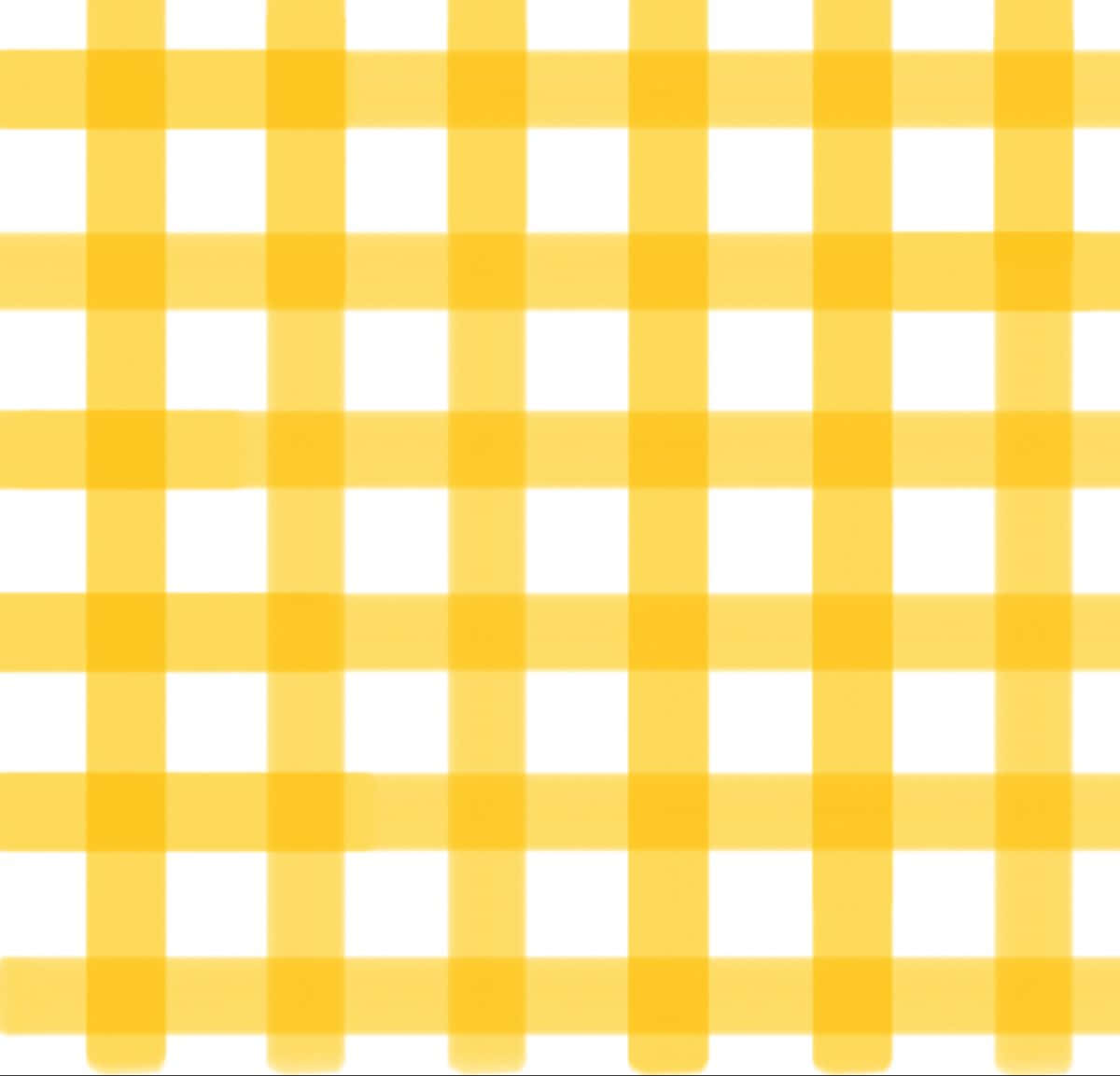 Æstetisk gul stor plaid mønster Wallpaper