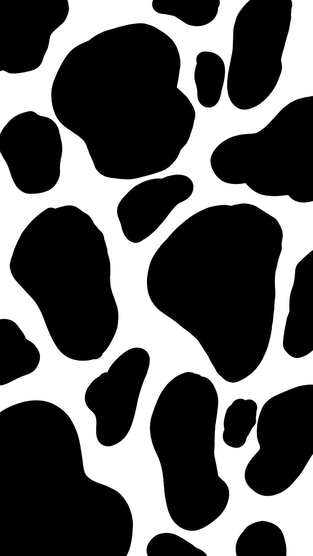 Aesthetically Pleasing Cow Print Background