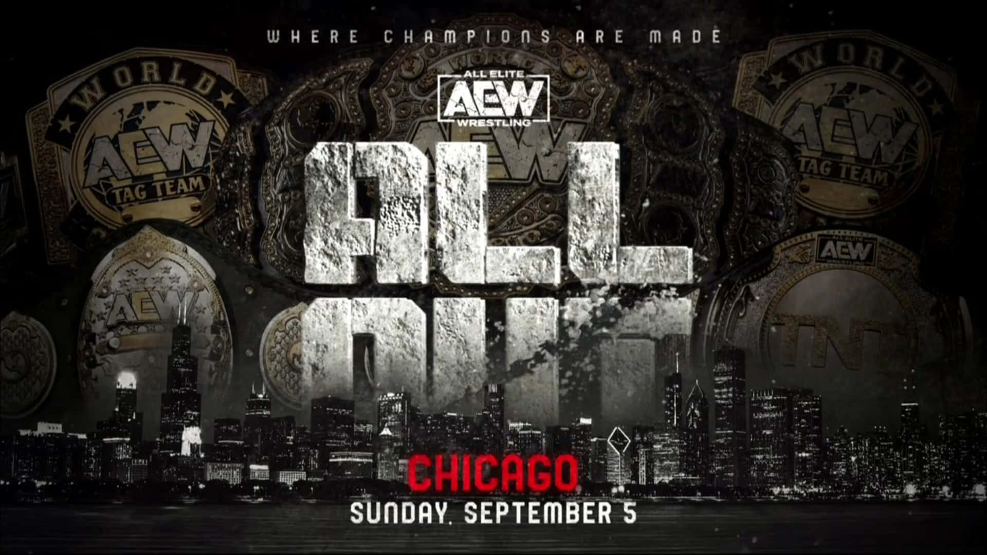 All Out Chicago - Wwe All Out Chicago Wallpaper
