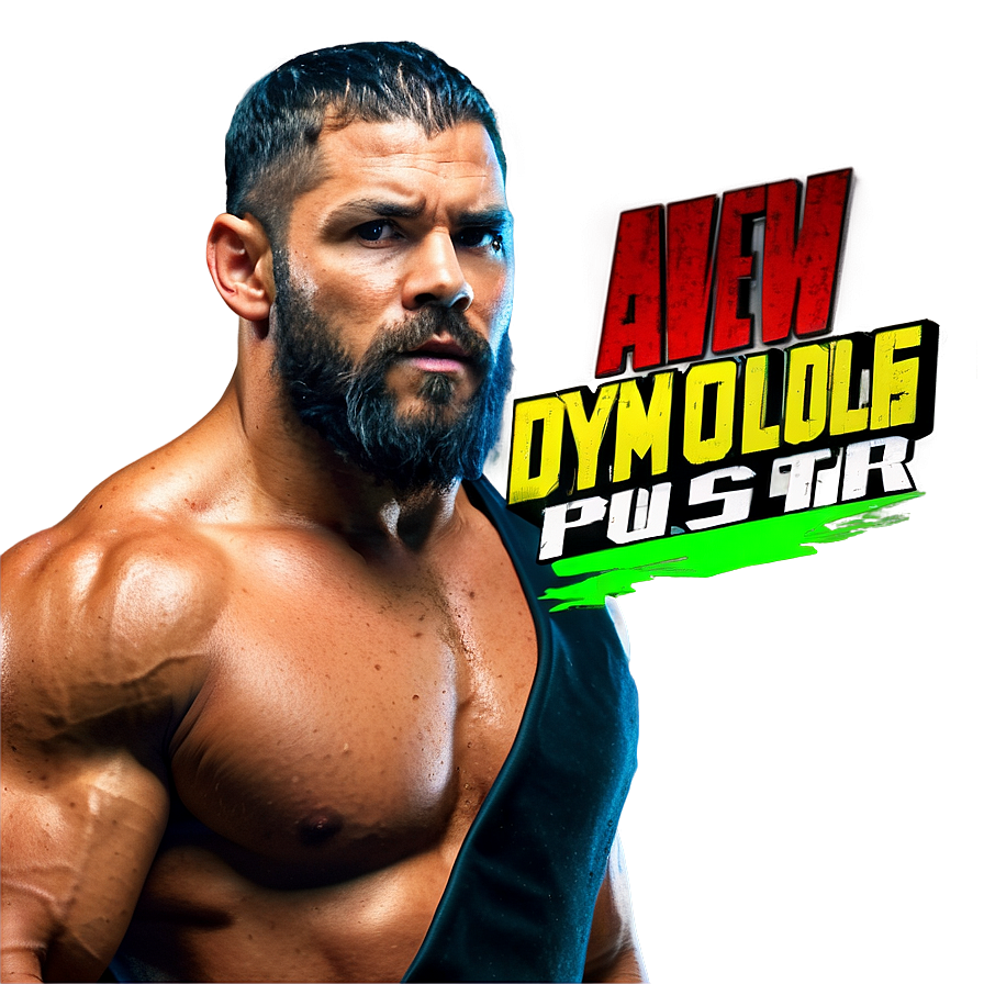 Aew Dynamite Poster Png Yii PNG