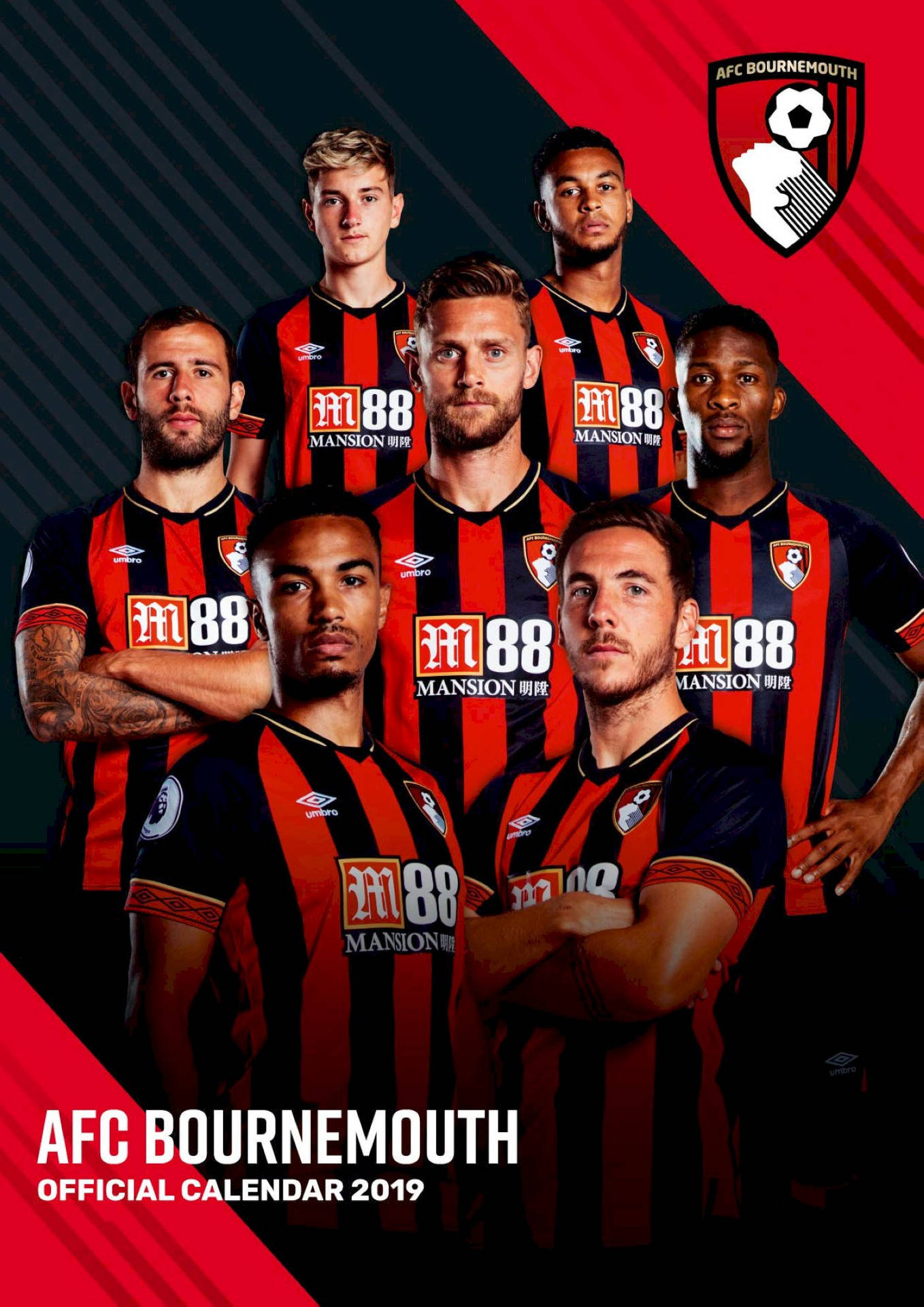AFC Bournemouth Team Roster Wallpaper