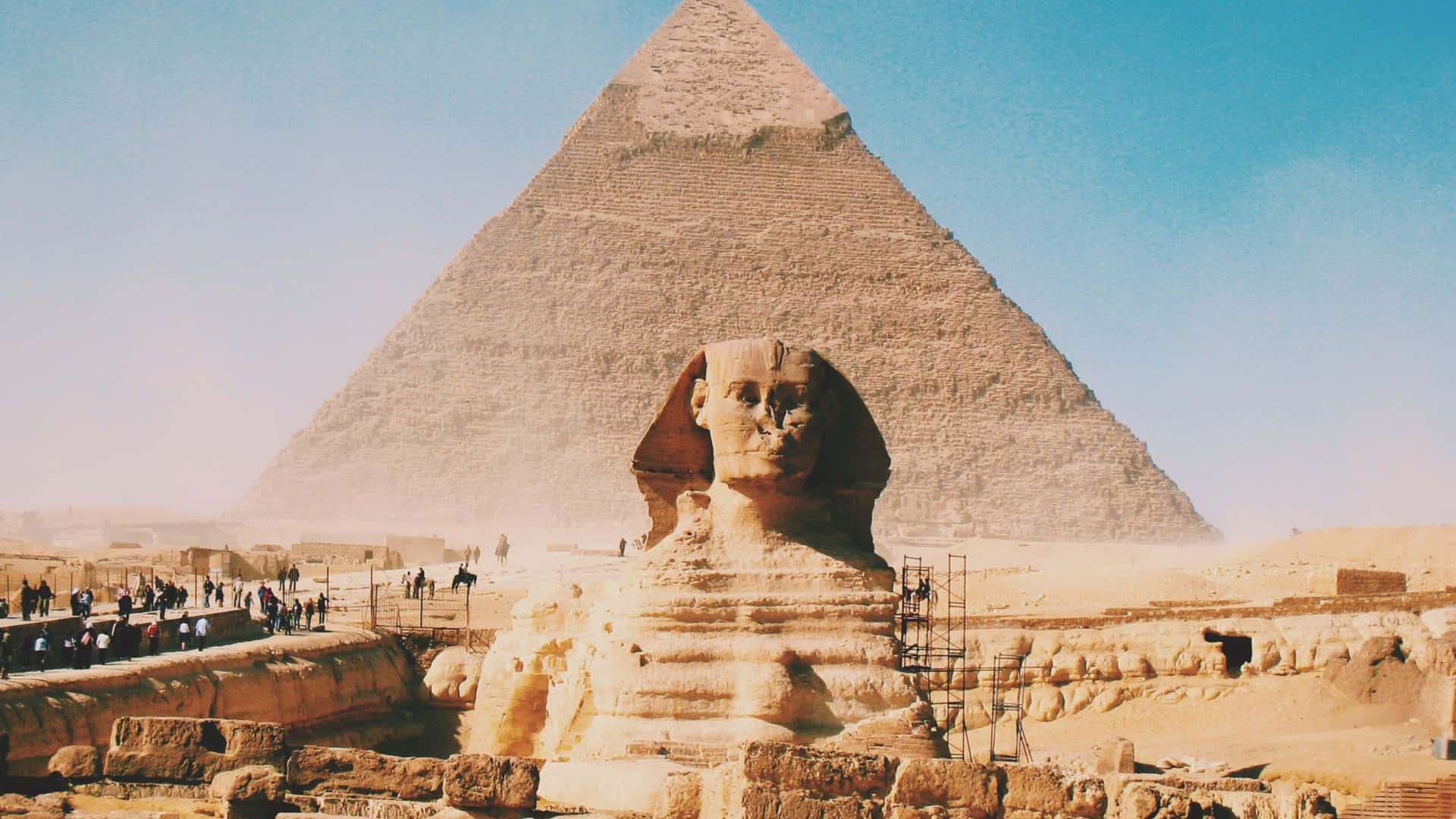 Affascinantepaesaggio Dell'antico Egitto
