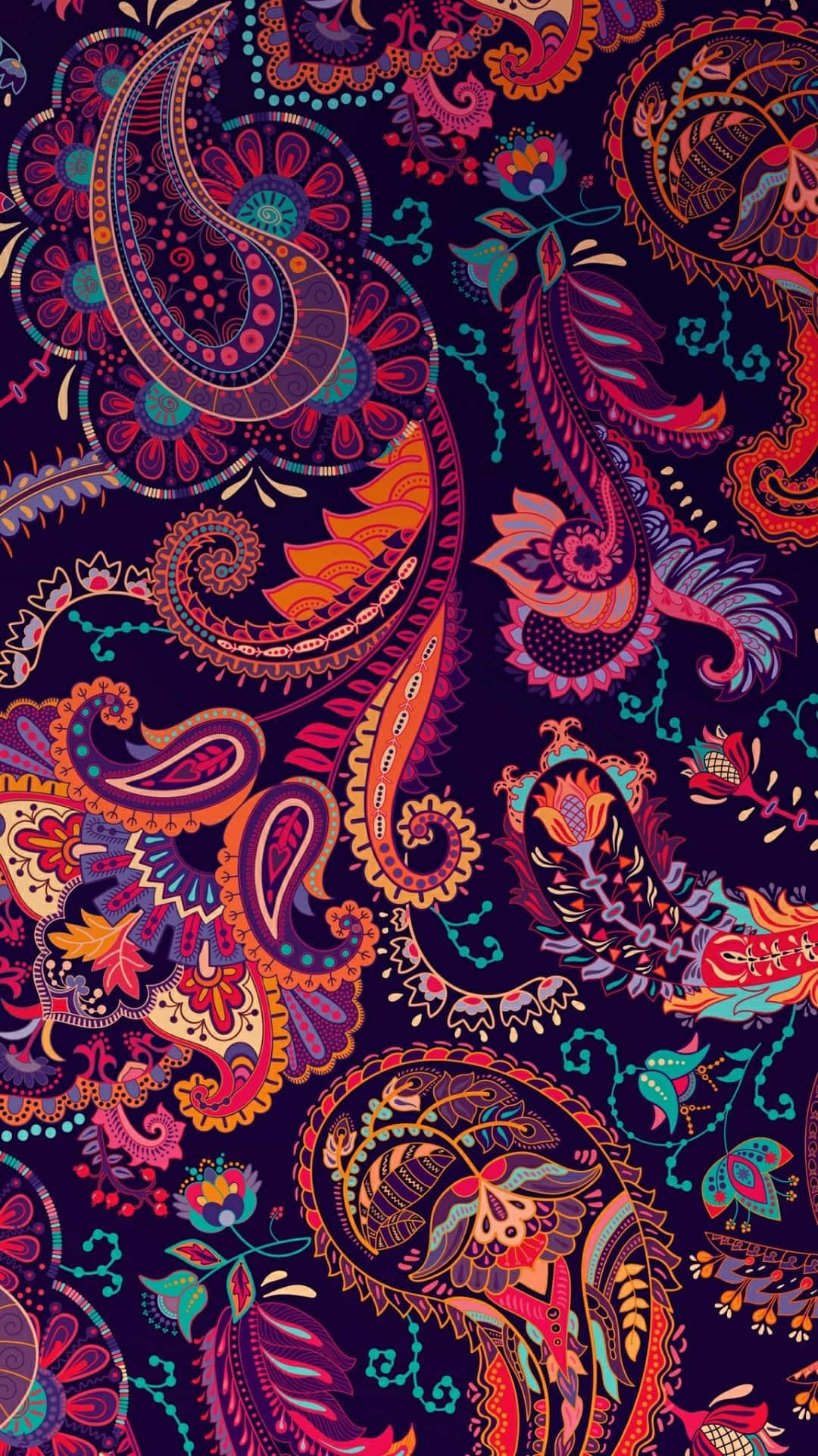 Affascinantesfondo Con Motivo Paisley