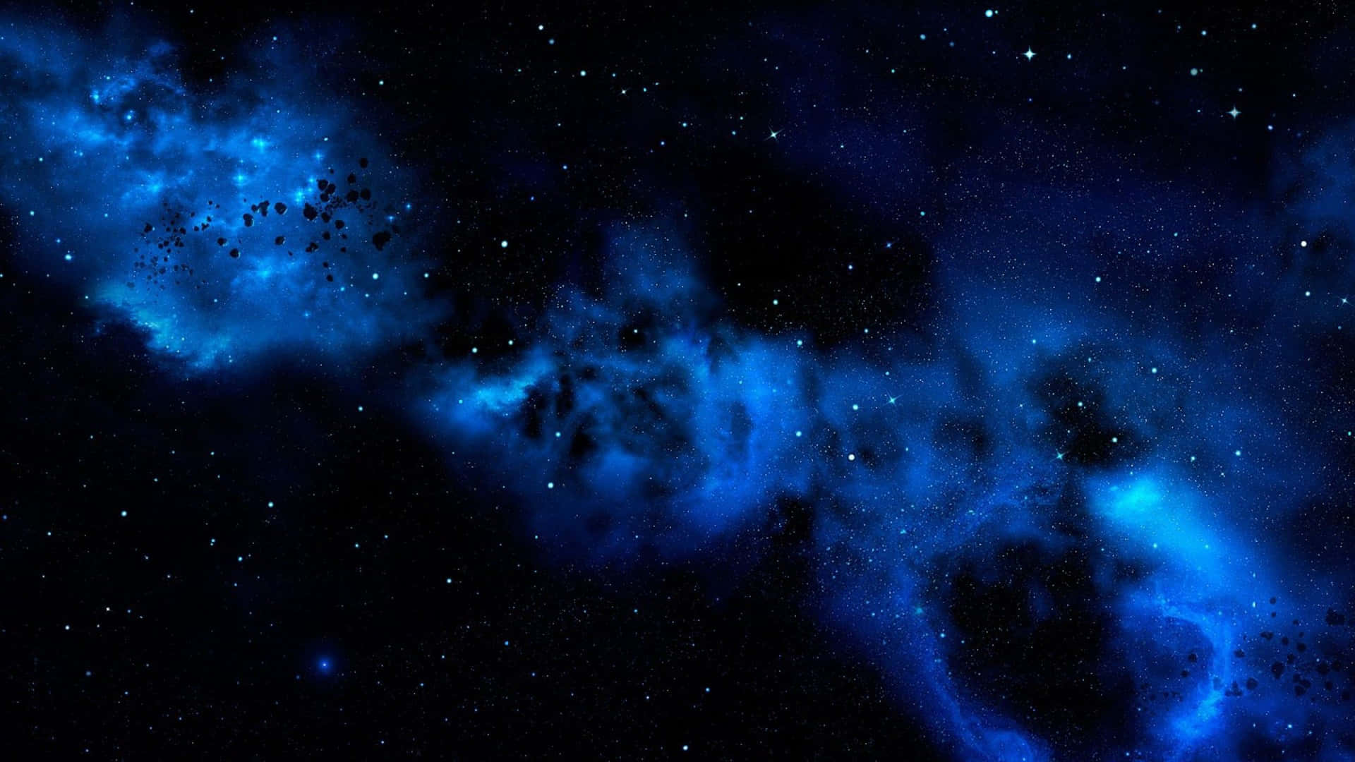 Affascinantesfondo Di Galassia Nera