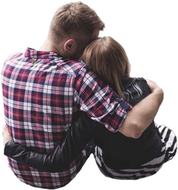 Download Affectionate Couple Embrace | Wallpapers.com