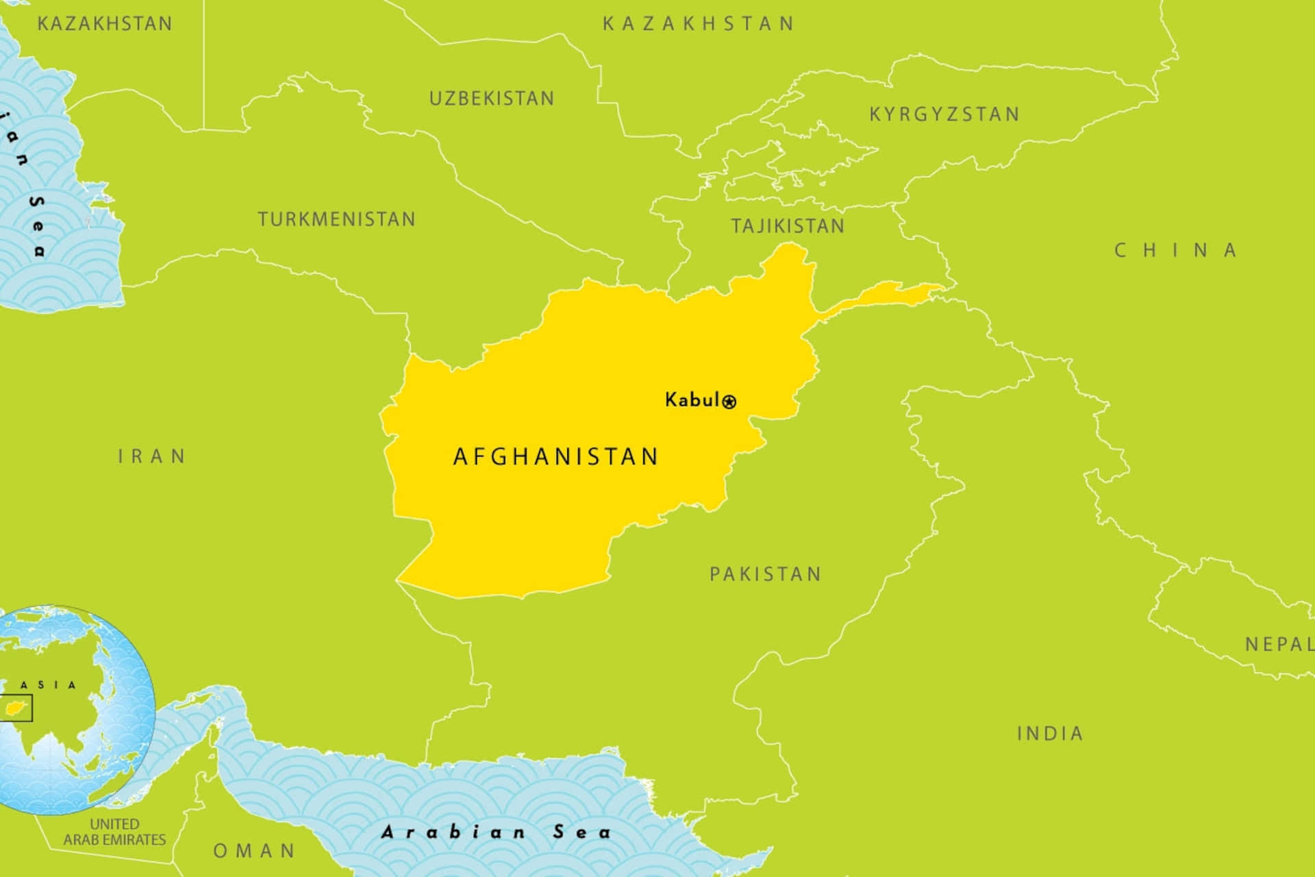 Menneskeri Afghanistan Nyder Uberørte Landskaber.