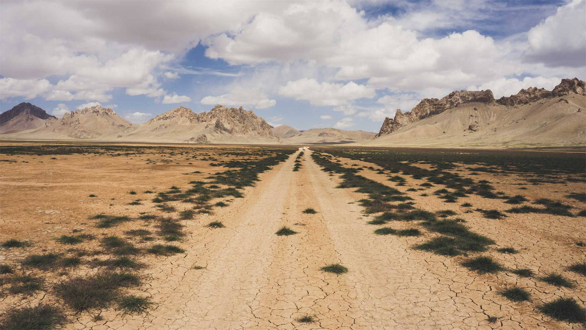 Afghanistan Desert Pathway