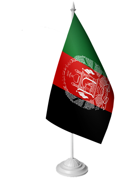 Afghanistan Flag Desktop Display PNG