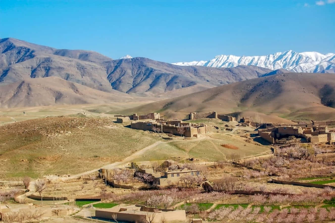 Bellopaesaggio Naturale Dell'afghanistan