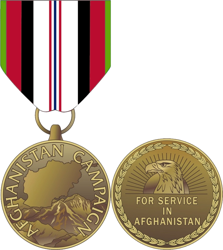 Afghanistan_ Campaign_ Medal PNG