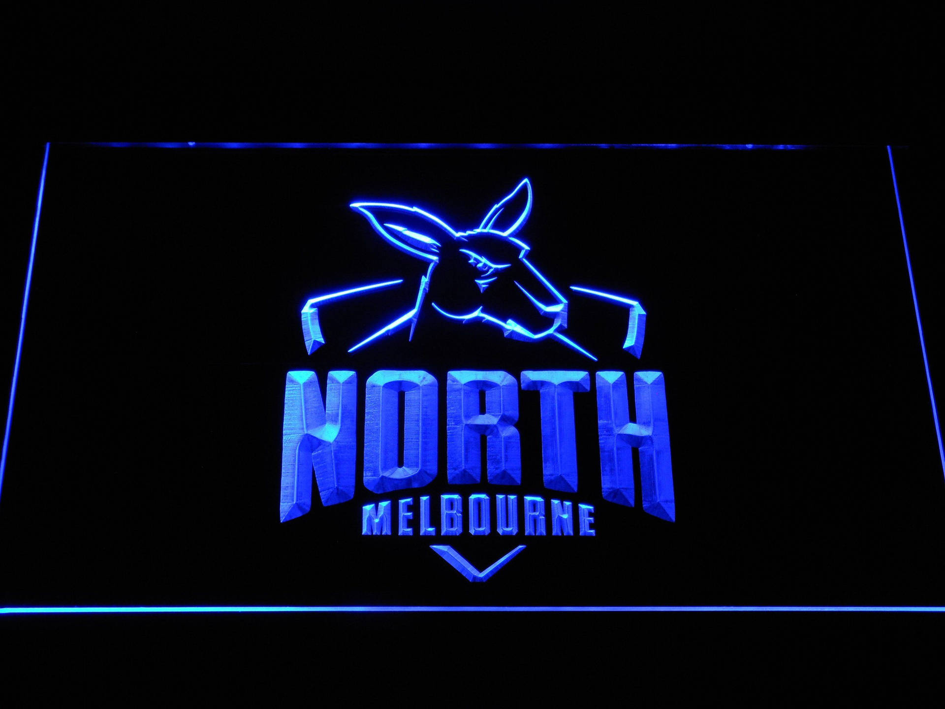 Afl Led North Melbourne Signage Background
