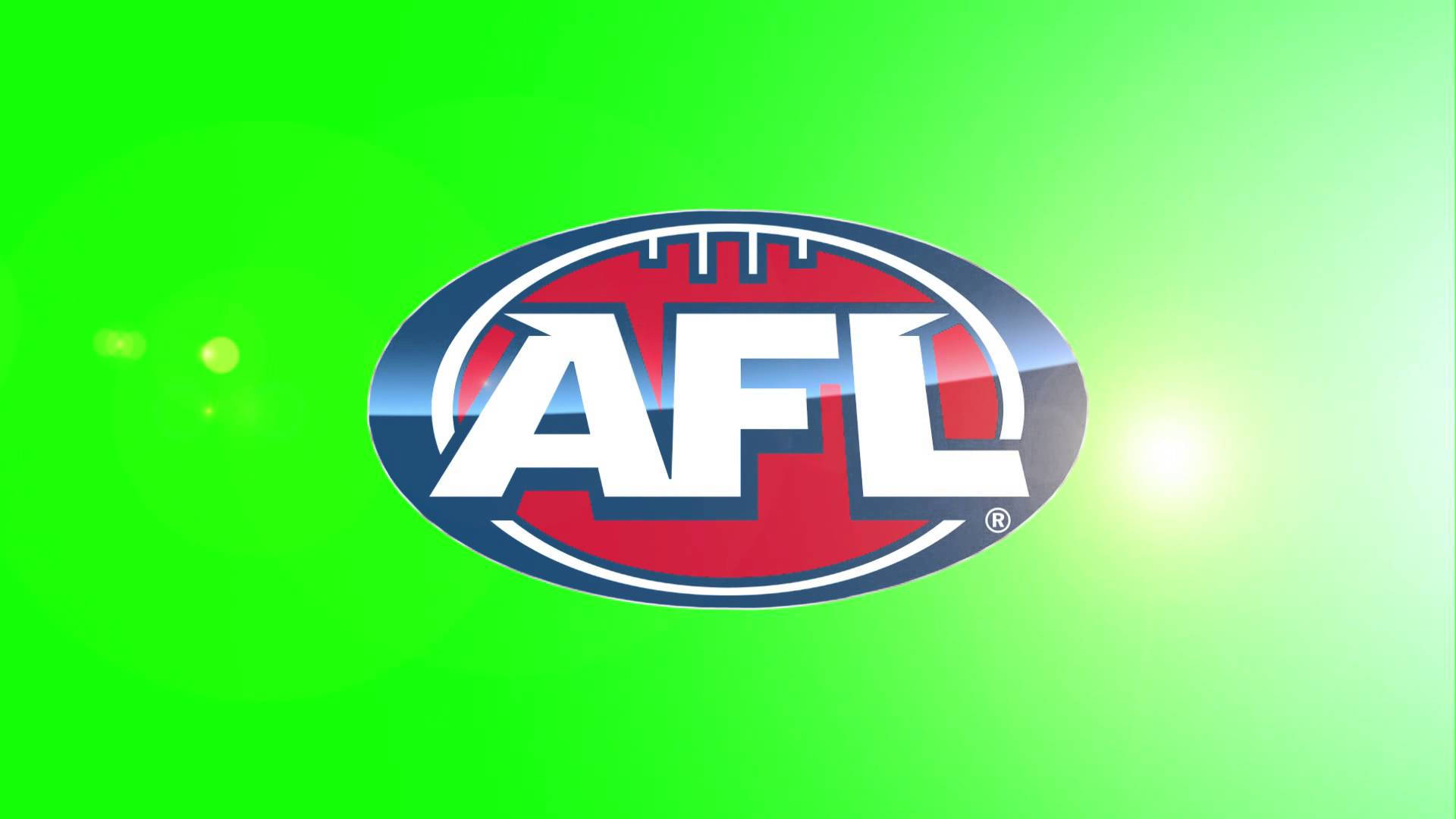 Afl Logo Green Background Picture