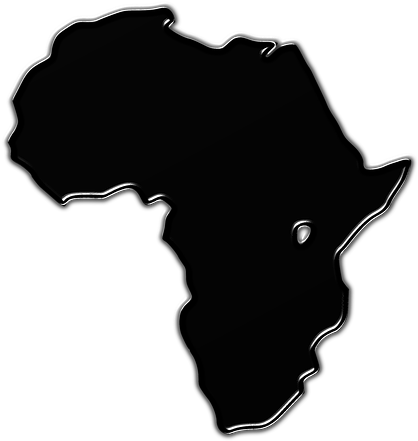 Africa Continent Outline PNG