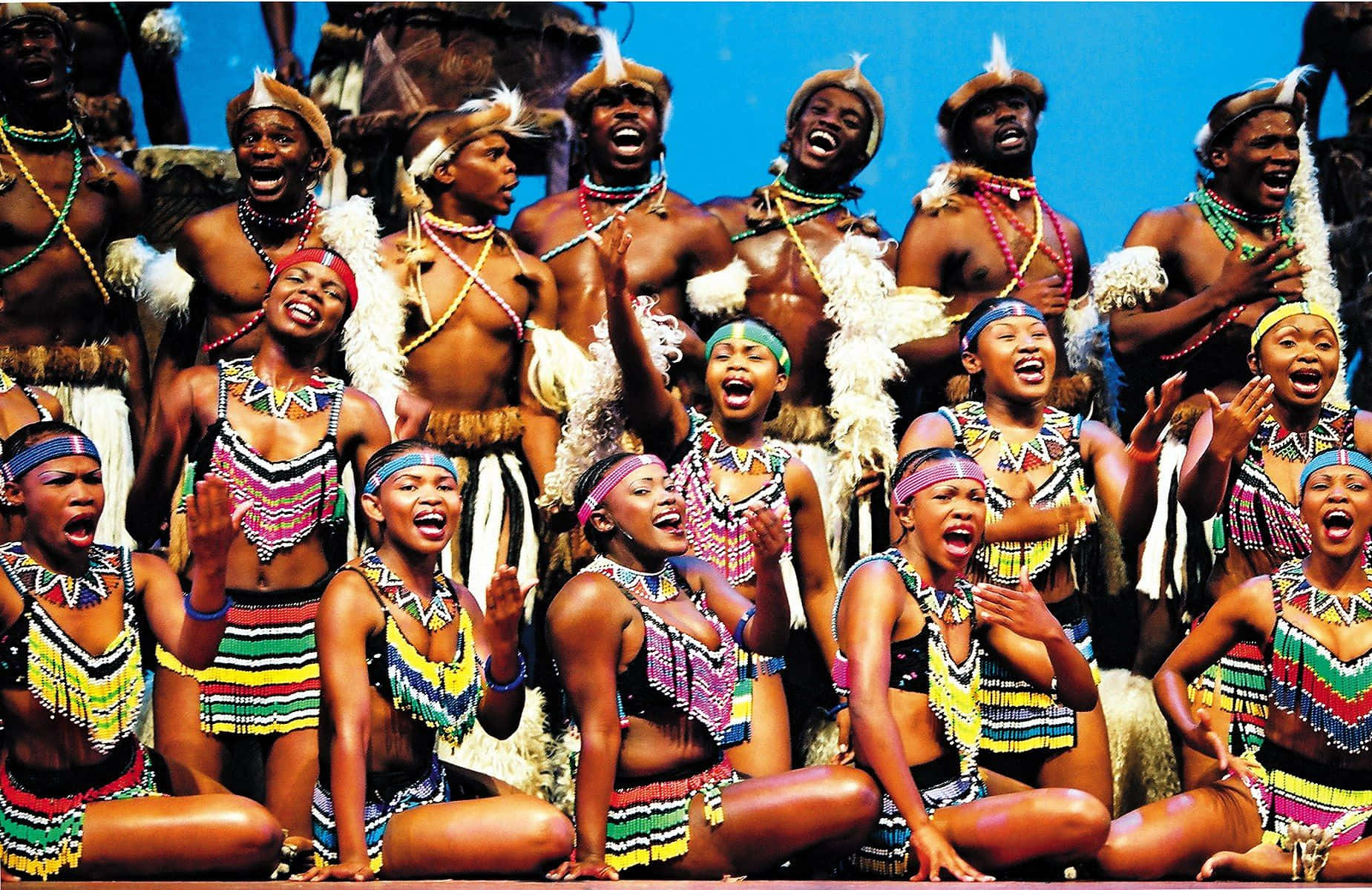 African Culture: Unity and tradition Wallpaper