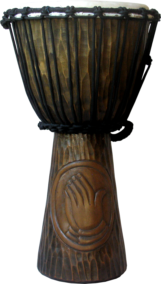 African Djembe Drum PNG