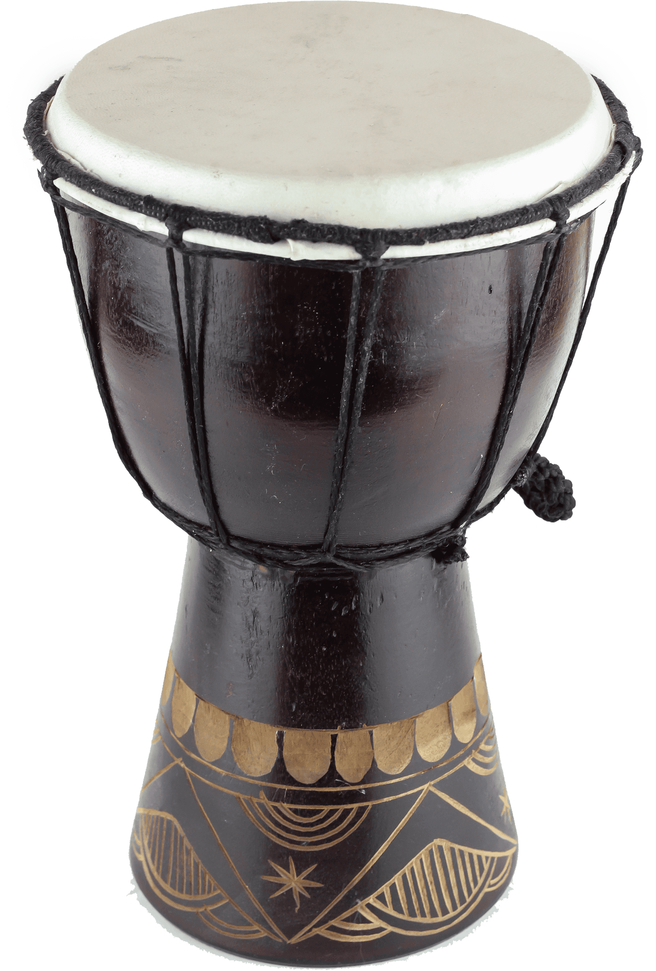 African Djembe Drum Traditional Design PNG