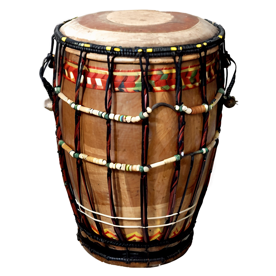 African Drum Transparent Png 05242024 PNG