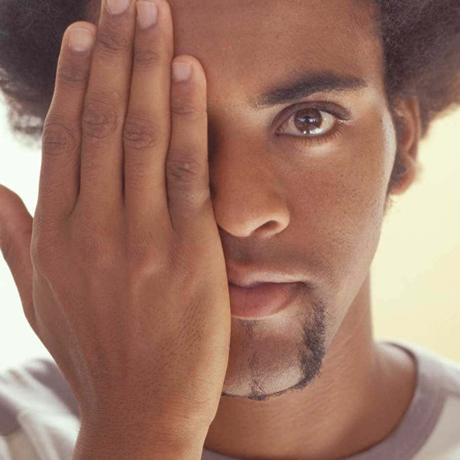 A Man With Afro Hair