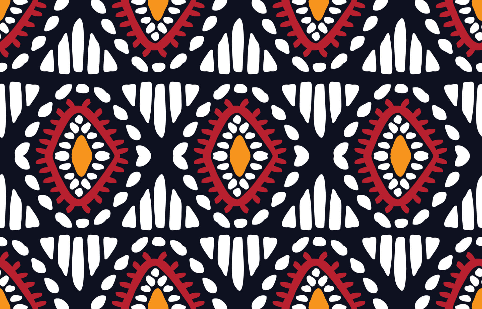 African Print Fabric Pattern Wallpaper