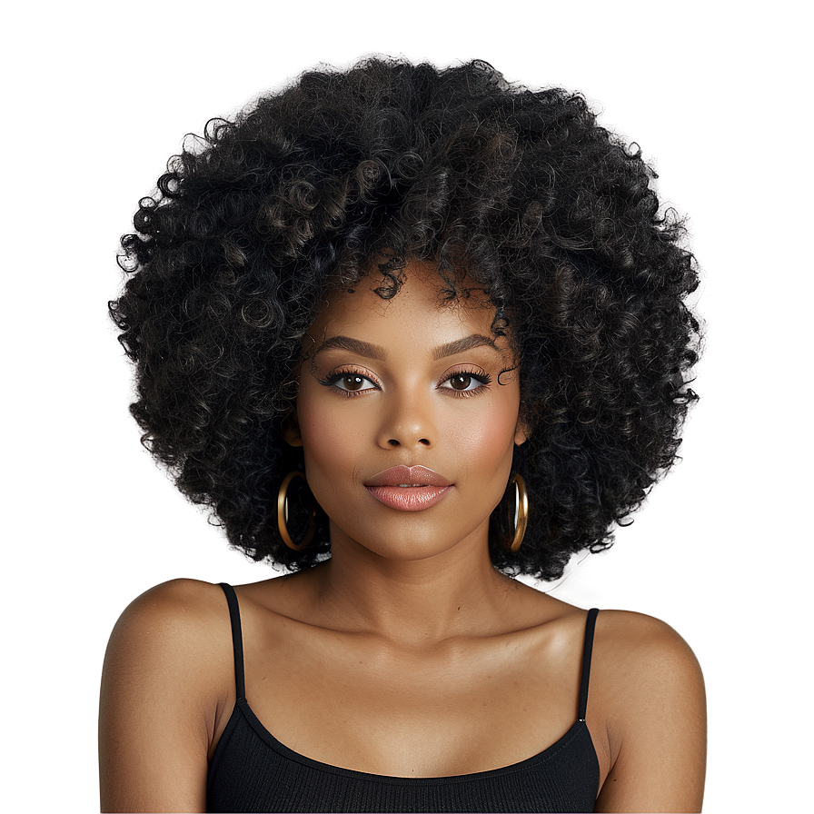 Download Afro Hair Texture Png Hsg | Wallpapers.com