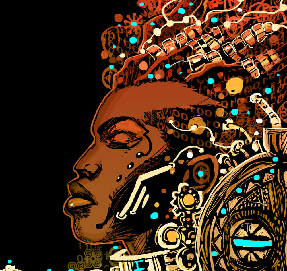 Explore the world of Afrofuturism! Wallpaper