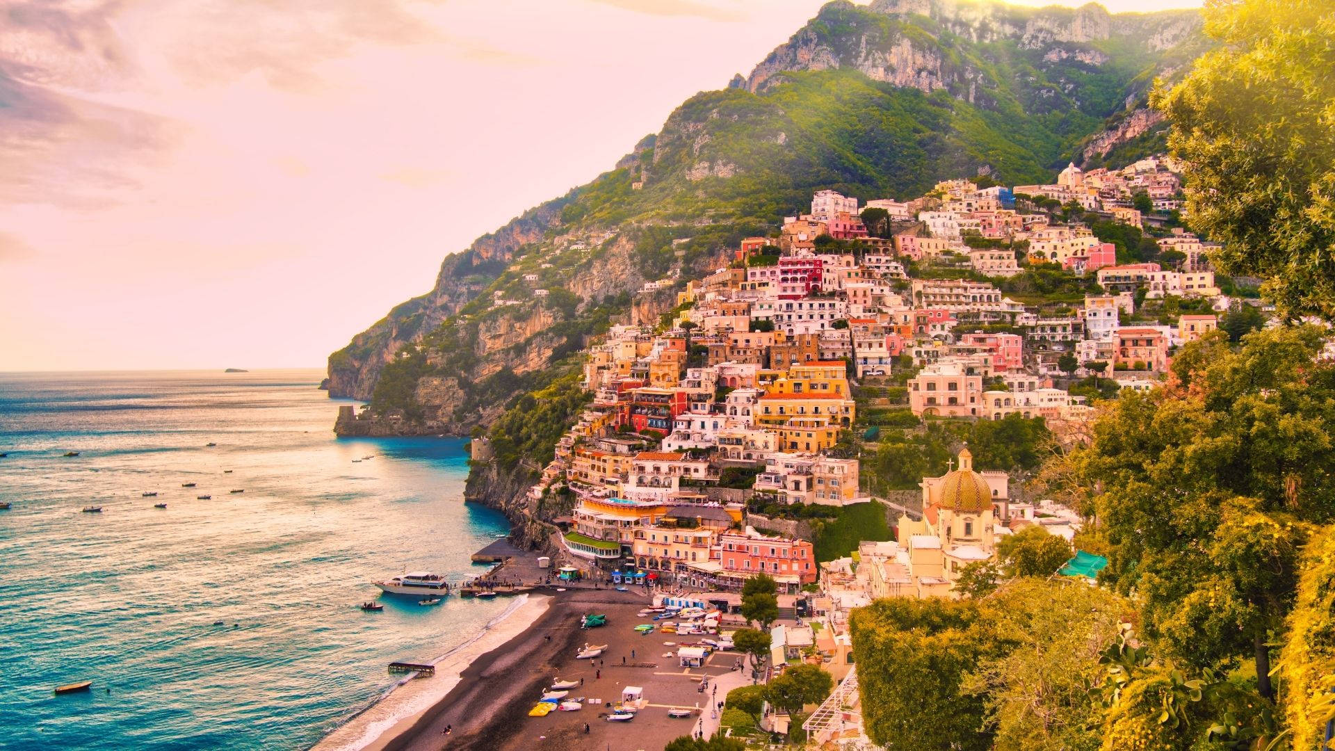 Afternoon In Positano Amalfi Coast Picture