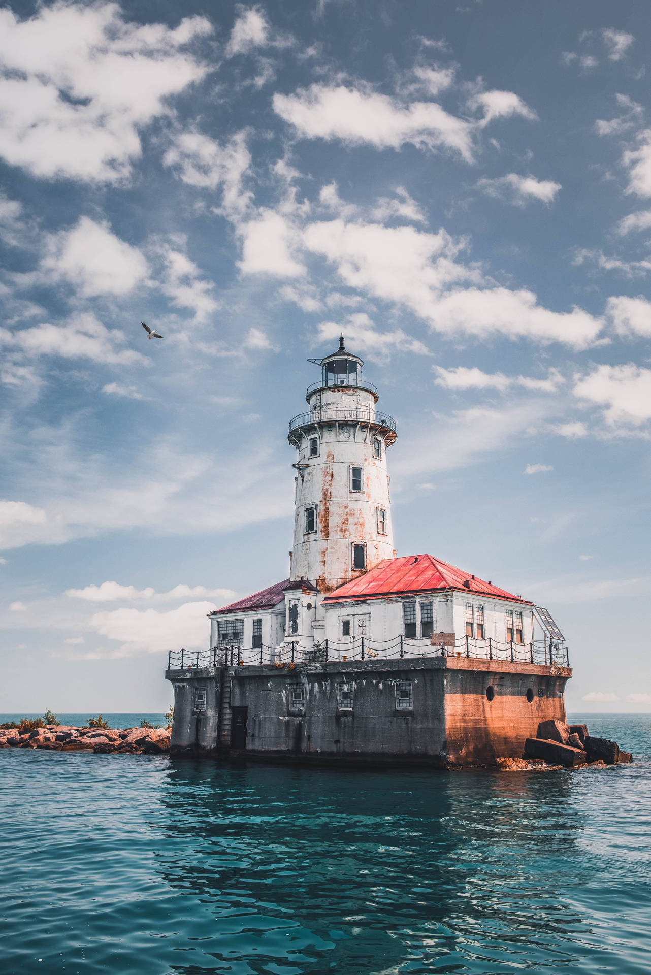 Aged Lighthouse Wallpaper
