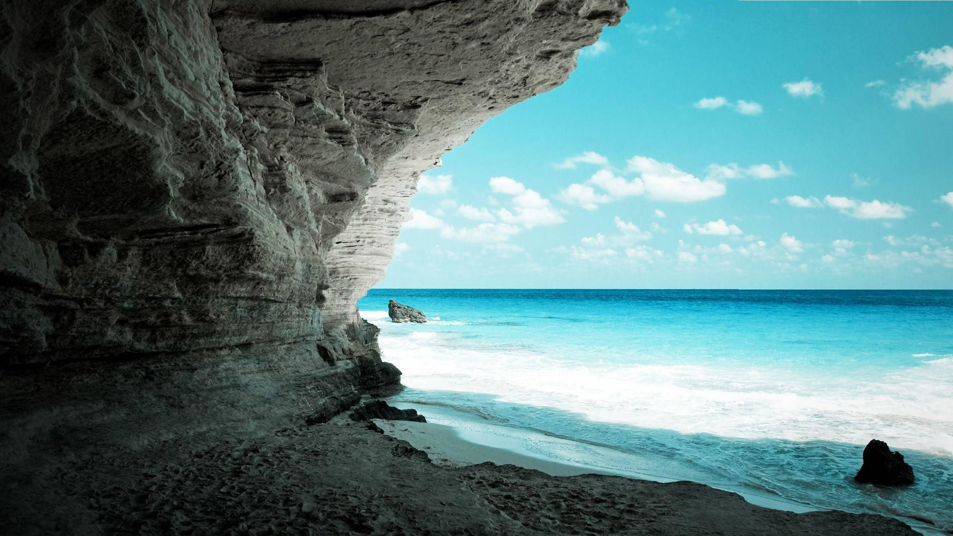 Ageeba Beach Chromebook Background Picture