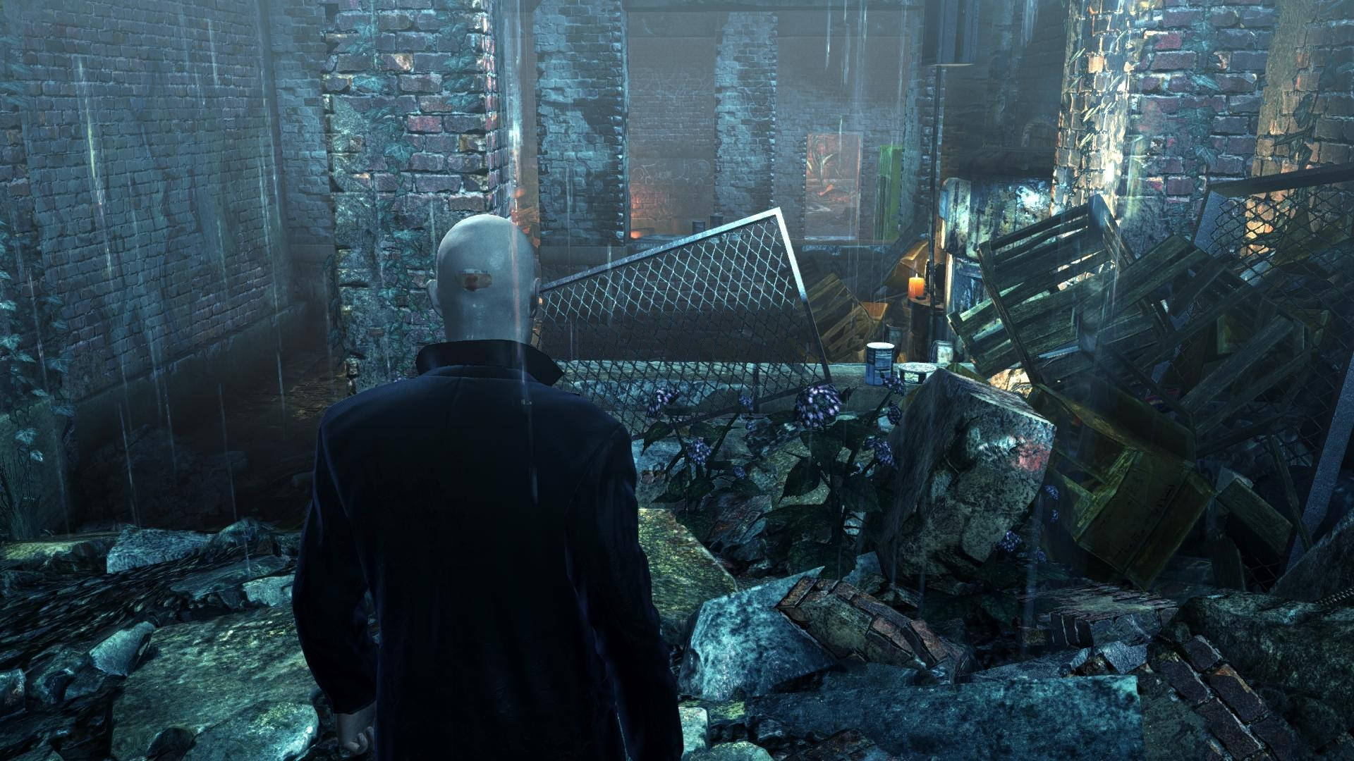 Agent 47 Shattered City Hitman Absolution HD Live Tapet Wallpaper