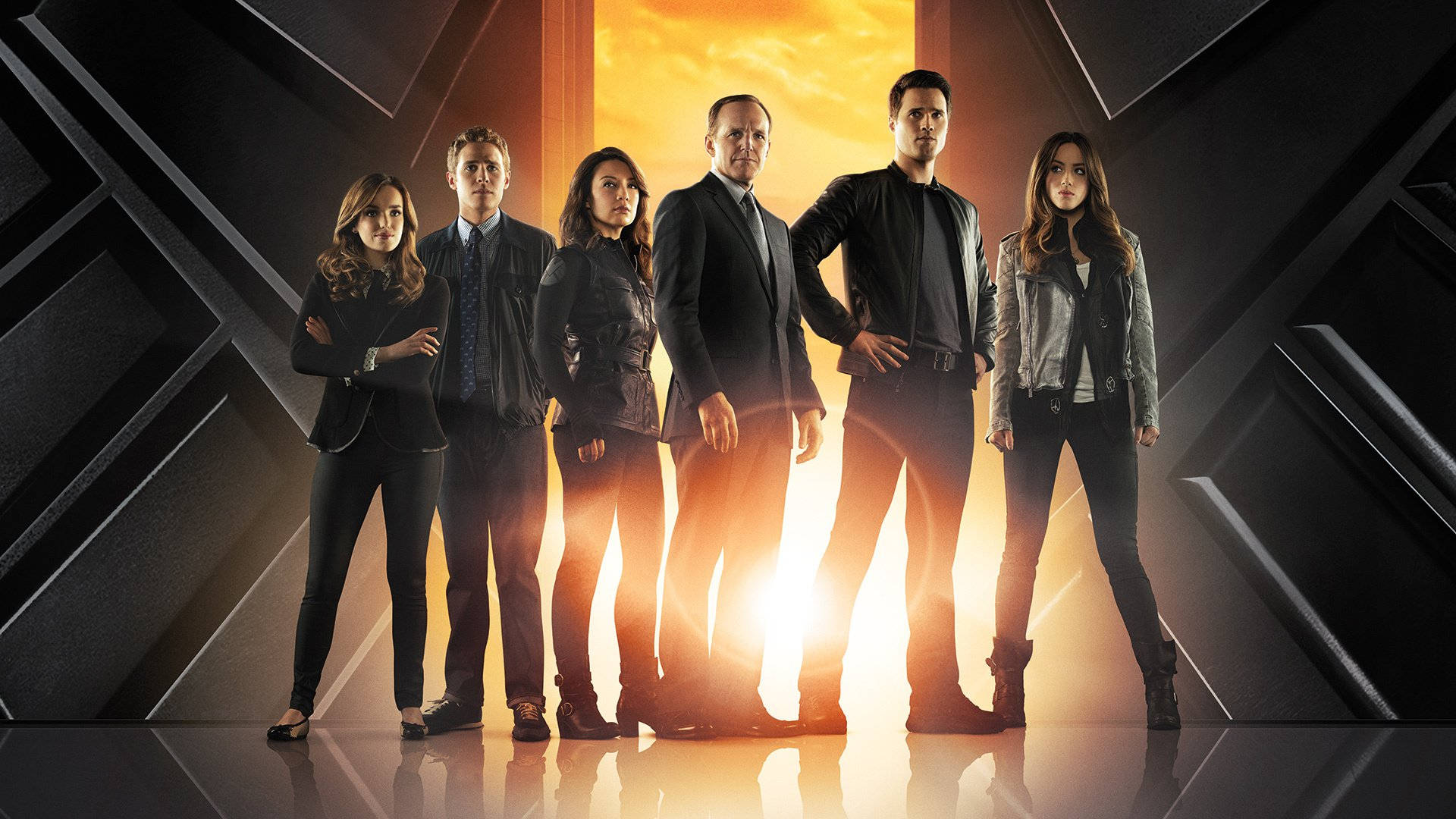 Agents Of Shield Main Characters Official Photo Wallpaper