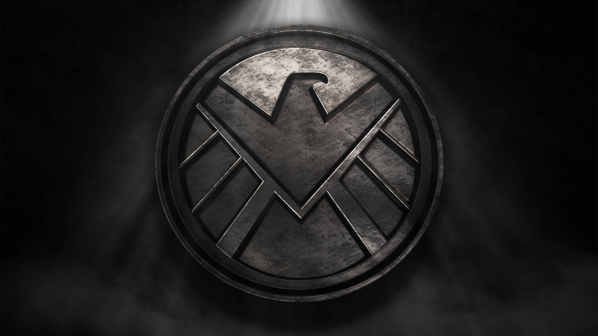 Artegráfico Del Logotipo Oficial De Agents Of Shield Fondo de pantalla