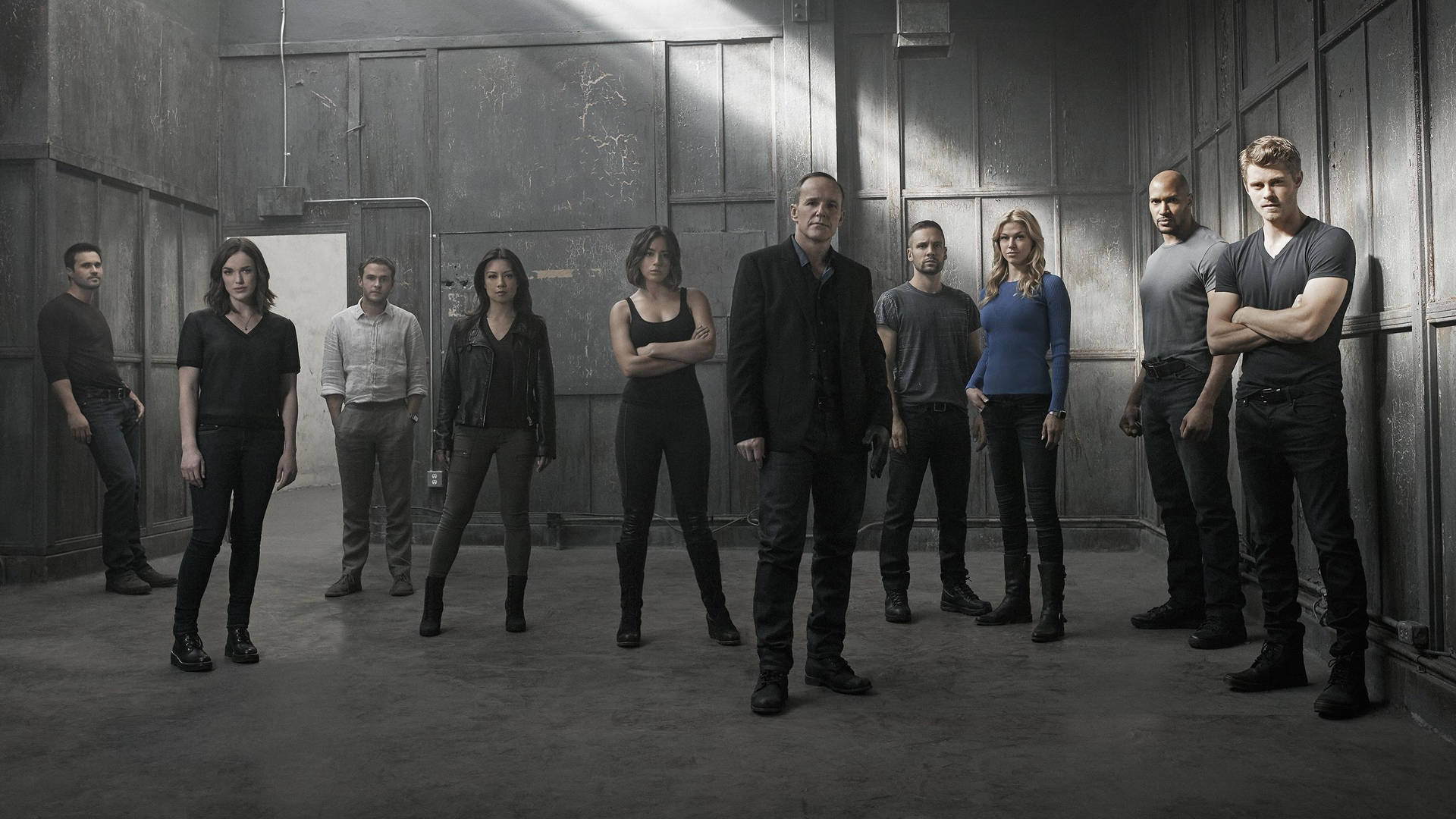 Darstellerder Fernsehserie Agents Of Shield, Staffel 3 Wallpaper