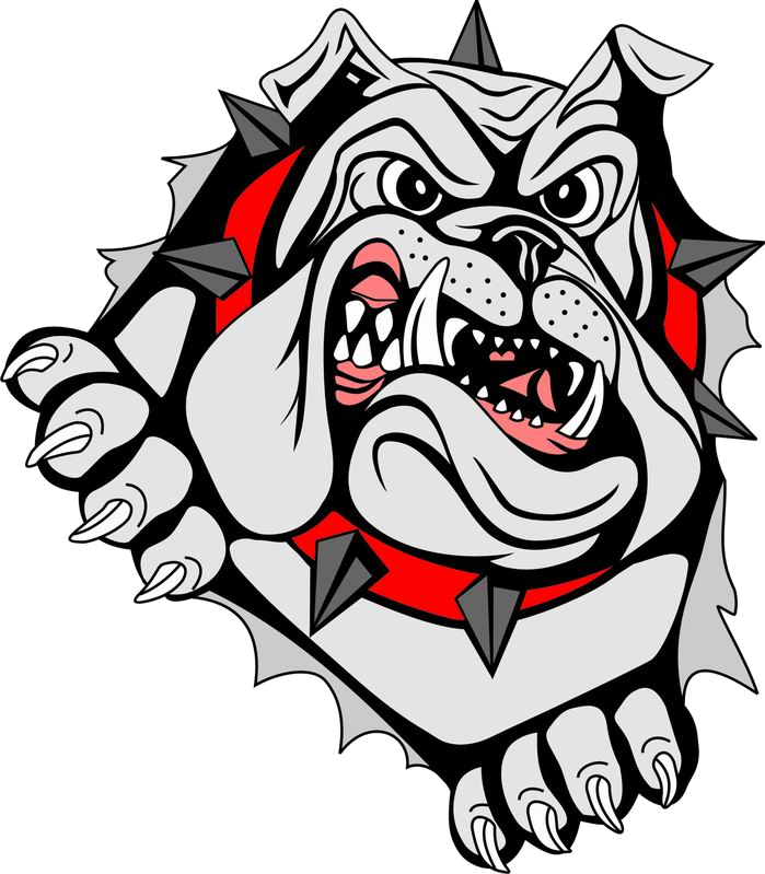 Aggressive Bulldog Clipart PNG