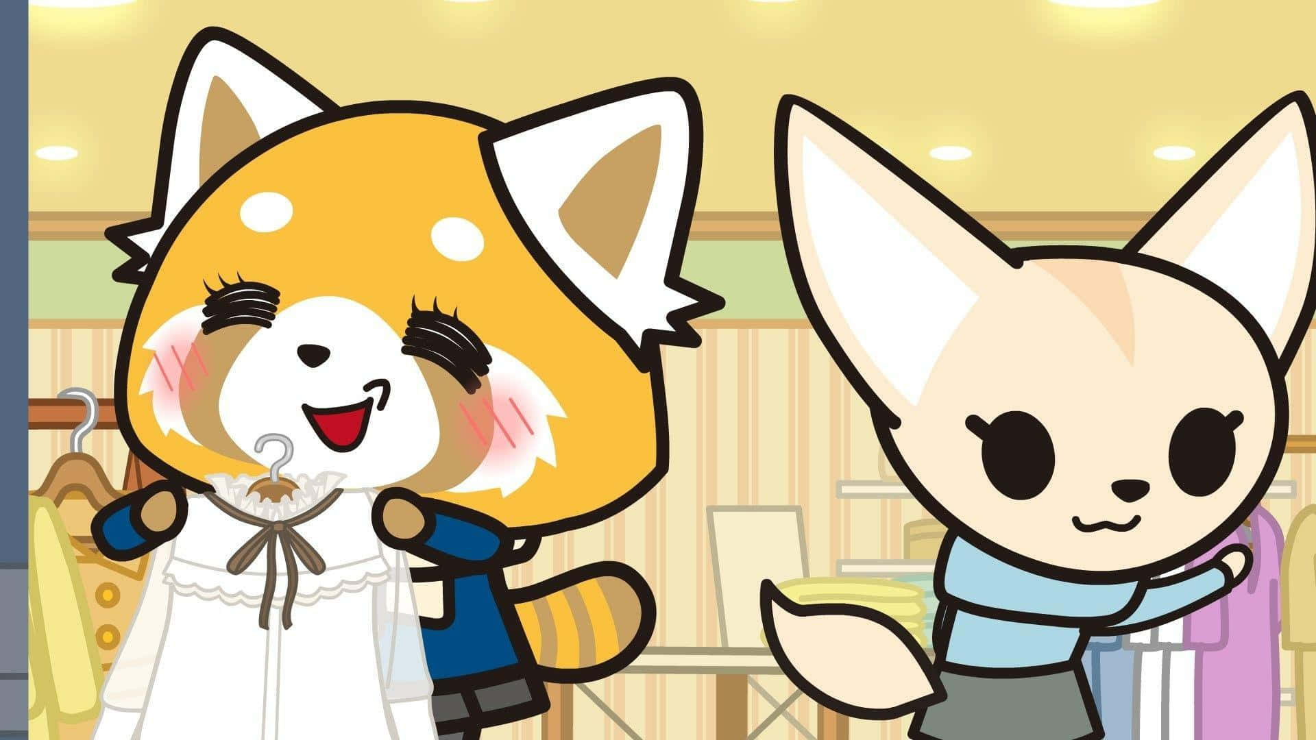 "Aggretsuko the red panda sets forth on an epic quest to find her place in the world!"