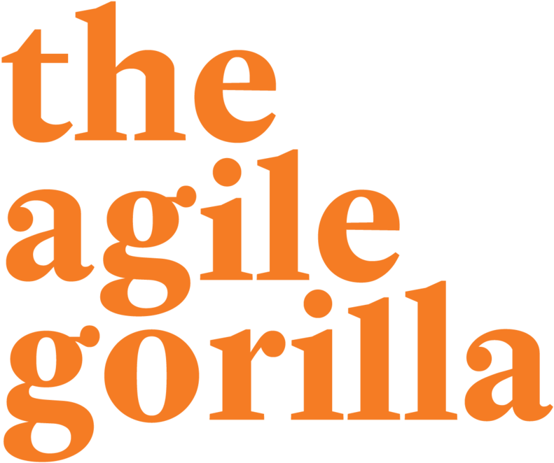 Agile Gorilla Logo Orange PNG