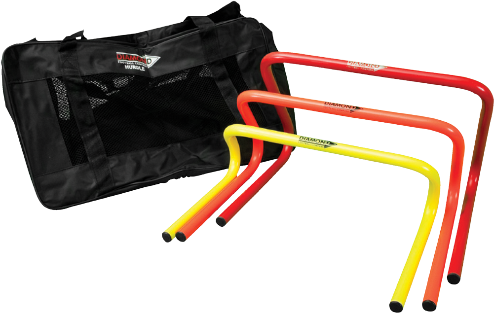 Agility Training Hurdleswith Carry Bag PNG